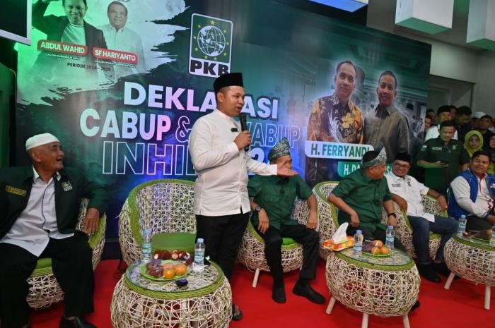 Didukung UAS-RZ di Pilgub Riau, Ini Jurus Jitu Abdul Wahid Tingkatkan Harga Kelapa Inhil 