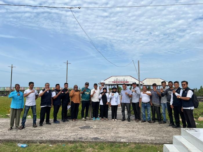 Tim Verifikasi KKP RI Gelar Monitoring di Desa Pambang Pesisir 