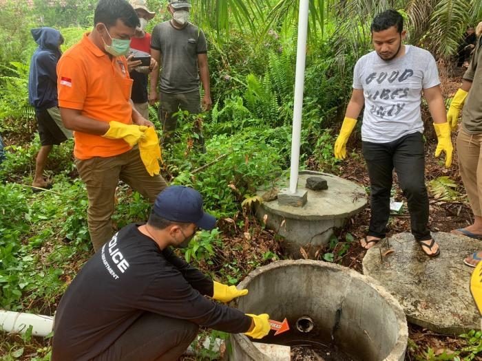 Heboh, Penemuan Mayat Dalam Septiteng di Belakang Rumah diduga Korban Pembunuhan 