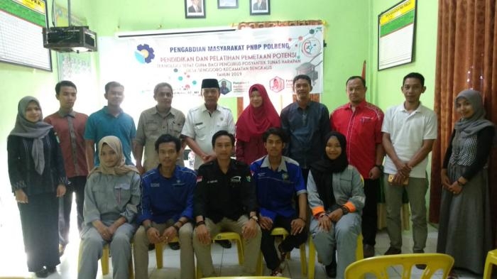 Polbeng Beri Pembekalan dan Pelatihan TTG Bagi Kader Posyantek Desa Senggoro Bengkalis