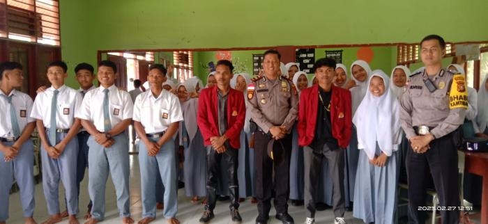 Himapersis Bengkalis Gelar Sosialisasi Bahaya Narkoba di Sekolah