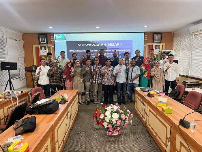 Terpilih Secara Aklamasi,. Abdul Vattah Pimpin IKA UNRI Bengkalis 