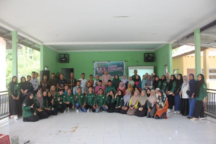 Kolaborasi Dosen dan Mahasiswa HKI STAIN Bengkalis dalam Pengabdian Masyarakat di Desa Meskom