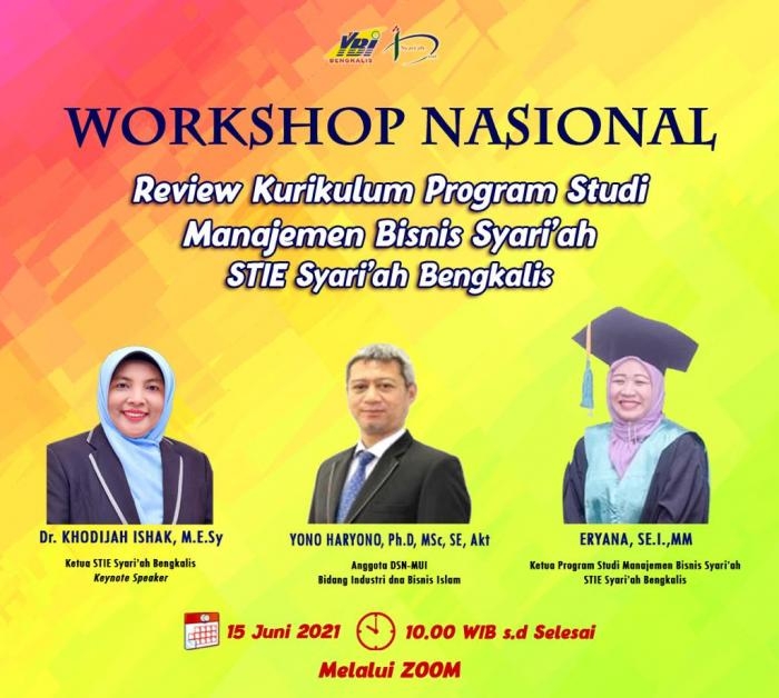 Tingkatkan Kualitas Manajemen Bisnis, STIE Syariah Bengkalis Taja Workshop Nasional