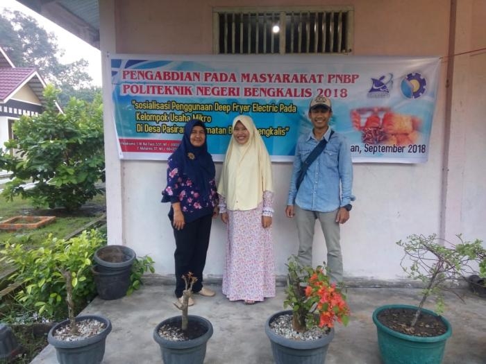 Terapkan Metode Deep Fryer Electric Pada Kelompok Usaha Mikro di Kecamatan Bantan