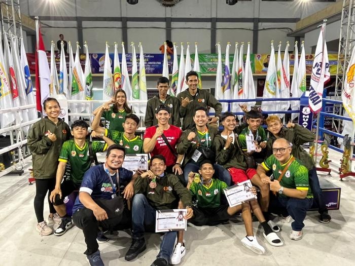 Ditutup Menpora, Tiga Atlet Muaythai Bengkalis Lolos PON Aceh -Sumut 2024