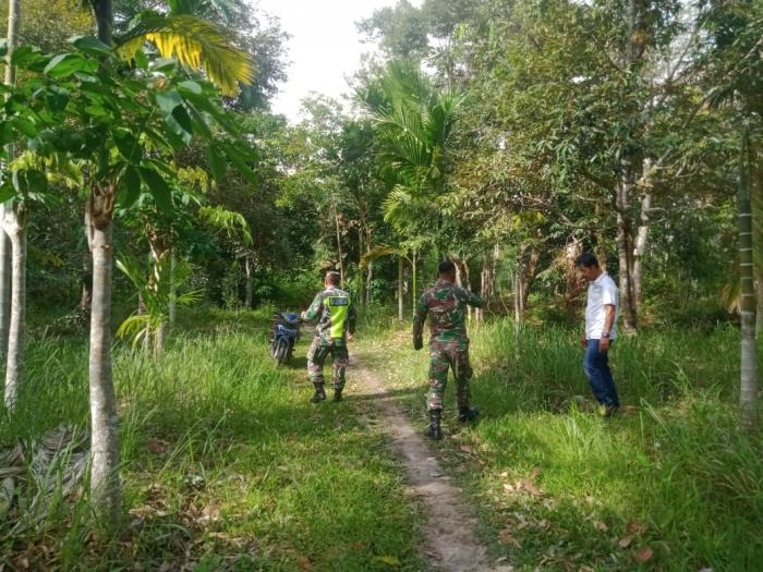 Babinsa Desa Pasiran Kembali Gelar Patroli Karlahut