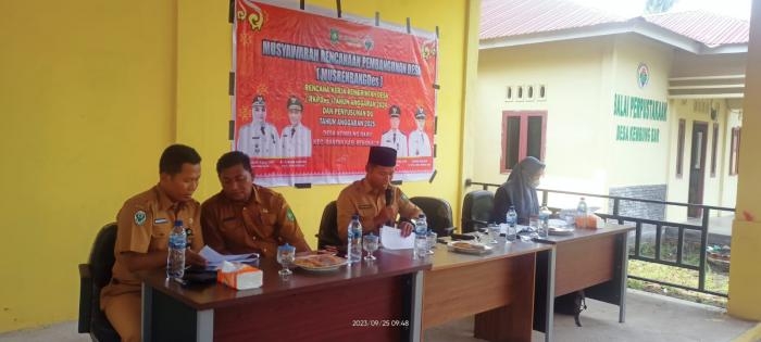 Percepat Pembangunan, Desa Kembung Baru Menggelar MusrenbangDes Tahun 2024