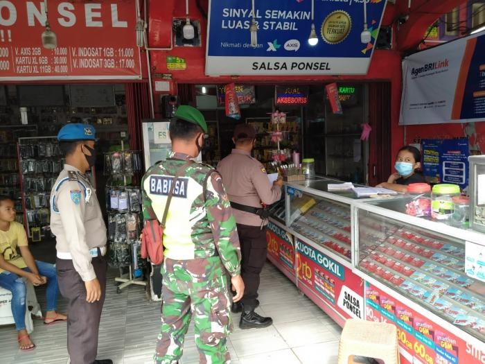 Cegah Virus, Kopda Zilmi Beserta Tim Maksimalkan Prokes