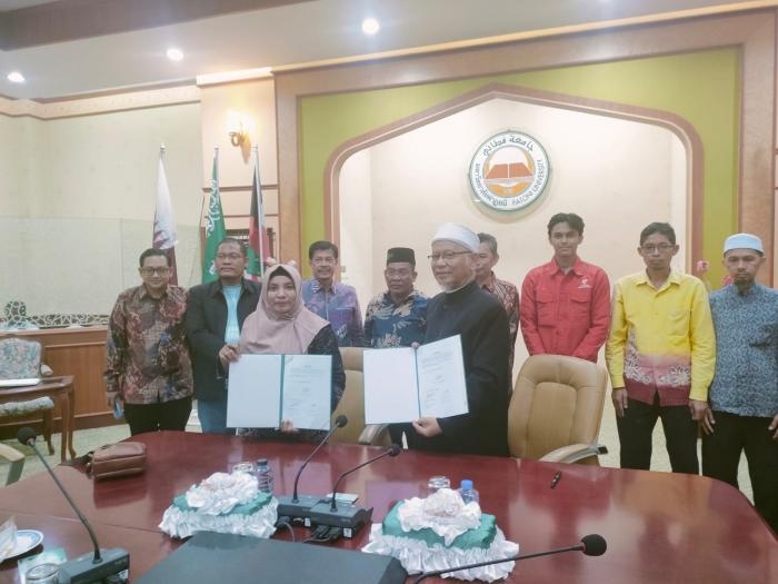 Kembangkan Program Pendidikan, STIE Syariah Bengkalis Jalin MoU Dengan Fatoni University Thailand 