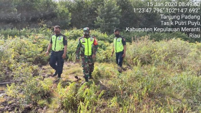 Anggota Koramil 08/Merbau Gelar Patroli Karlahut