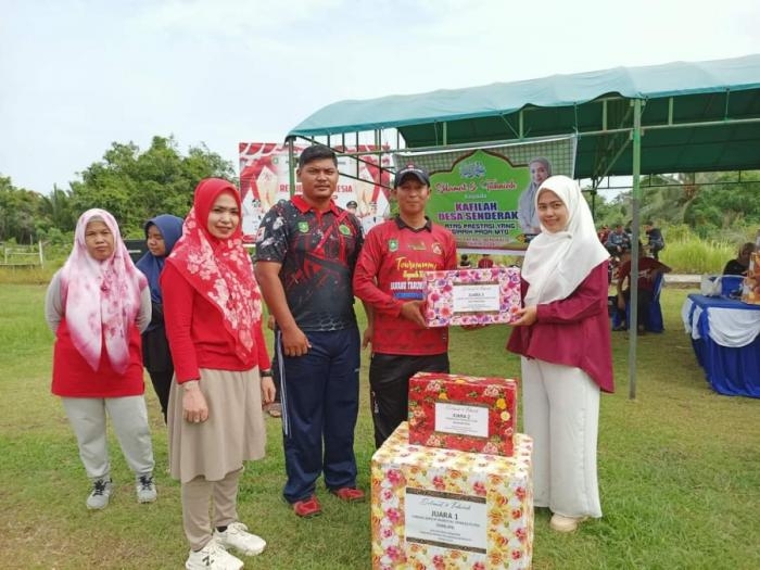 Pemerintah Desa Senderak Gelar Acara Jalan Santai dan Permainan Rakyat 