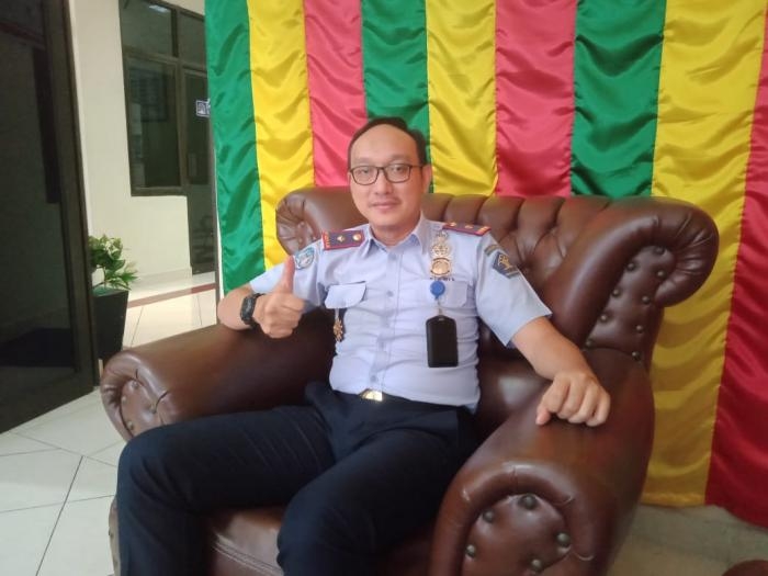 Dimas : Cegah Penularan Covid - 19 Imigrasi Bengkalis Tetap Berpedoman Pada Permen Hukum dan Ham