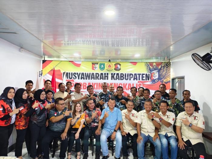 Rubi Handoko Alias Akok Kembali Pimpin PERBAKIN Bengkalis Periode 2025-2029