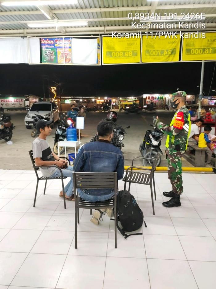 Personil TNI 11 Kandis Gelar Operasi Bantuan Kemanusiaan