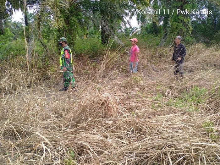 Personil Koramil 11 Kandis Gelar Patroli Karlahut