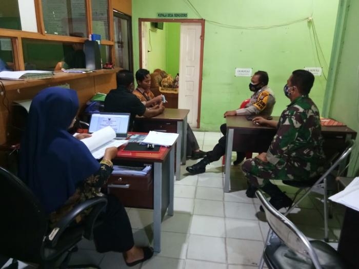 Antisipasi Penyebaran Covid 19, Personil Koramil 1 Bengkalis Kembali Menggelar Kegiatan Komsos