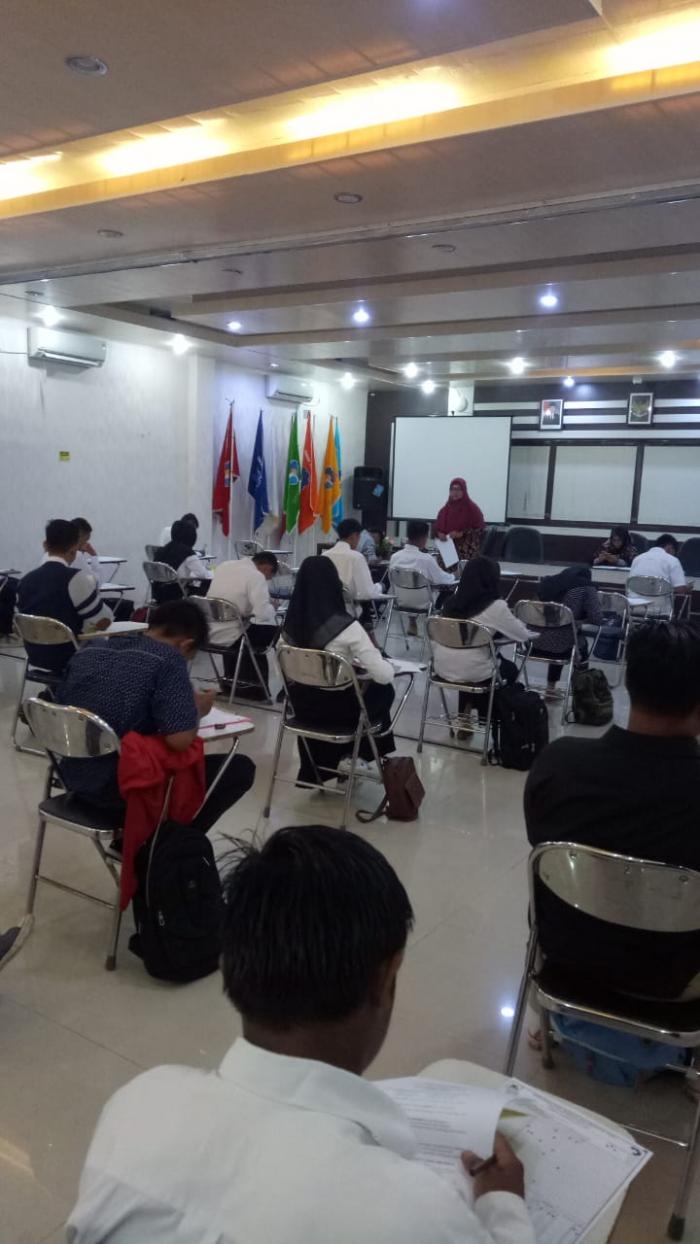 Sebanyak  597 Peserta Ikut Seleksi UMPN Polbeng Tahun 2018