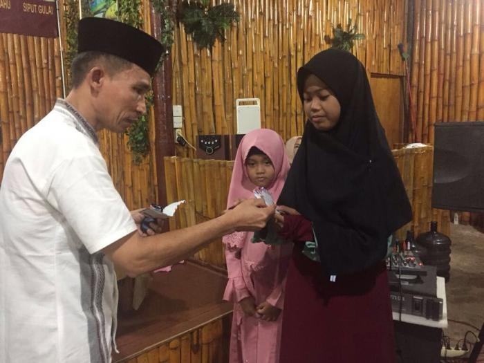 Pendamping Desa Kabupaten Bengkalis Buka Bersama Sekaligus Santuni Anak Yatim Piatu