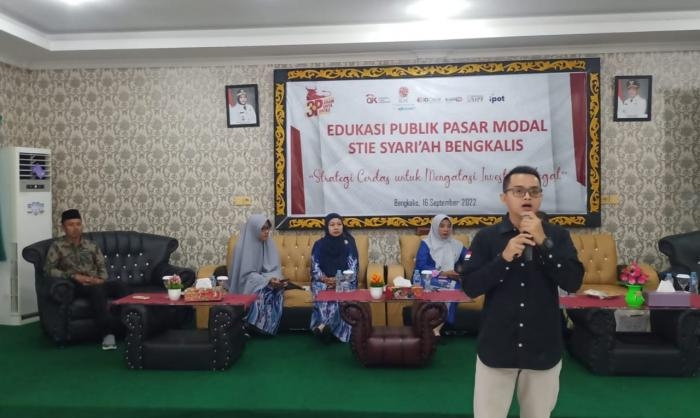 Berikan Pemahaman Pasar Modal Kepada Mahasiswa, STIE Syariah Taja Seminar Edukasi Publik 