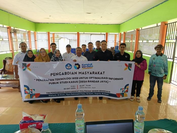 Penerapan Teknologi Web Untuk Informasi Publik Desa Bandar Jaya Bengkalis 