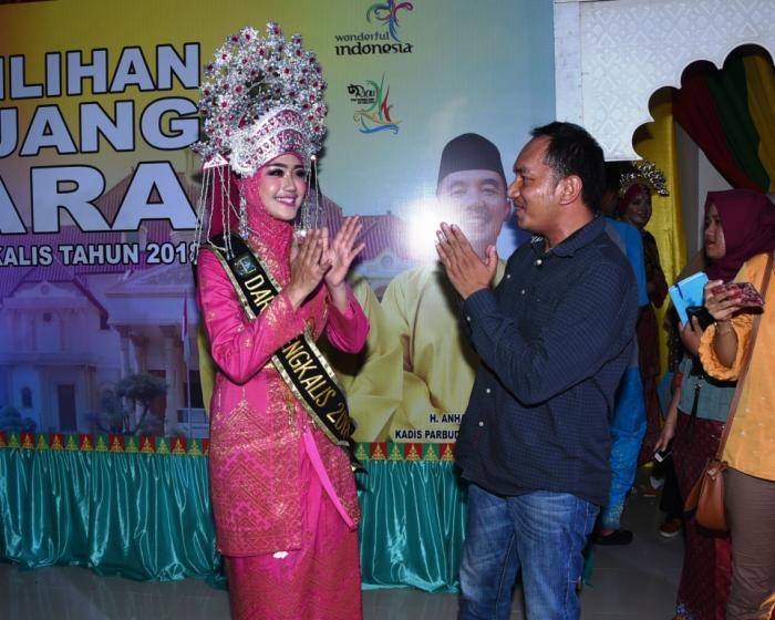 Bripda Bimby, Polwan Cantik Terpilih Sebagai Dara Bengkalis Tahun 2018