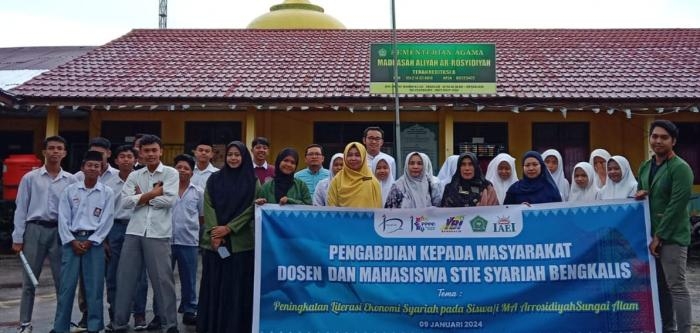 Dosen STIE Syariah Bengkalis Gelar Kegiatan Pengabdian 
