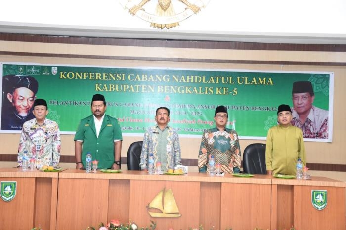 Konfercab NU Bengkalis Ke - 5 Angkat Tema "NU Mengawal Amaliyah Orang Melayu"
