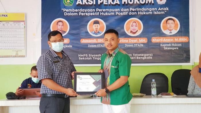 HPMS Siyasyah Syariah Taja Tema Pemberdayaan Perempuan Dan Perlindungan Anak di Desa Sungai Batang