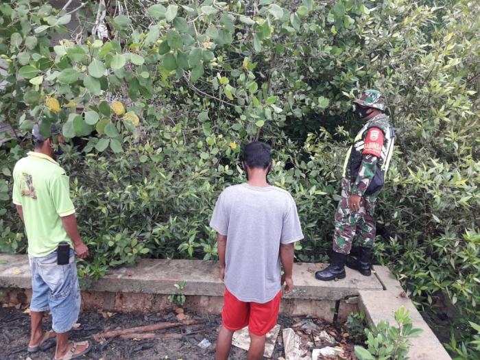 Anggota Danramil 08/Merbau Kembali Mengelar Karlahut