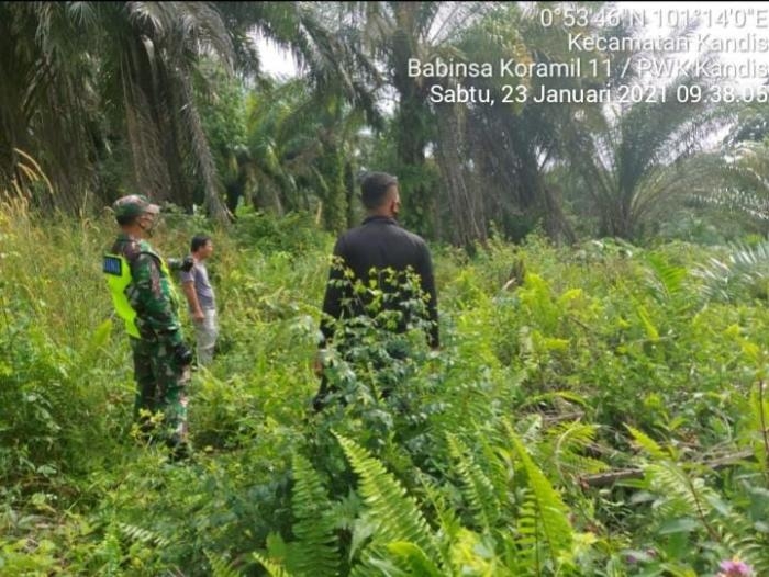 Personil Koramil 11/Pwk Kandis Kembali Gelar Patroli Wilayah