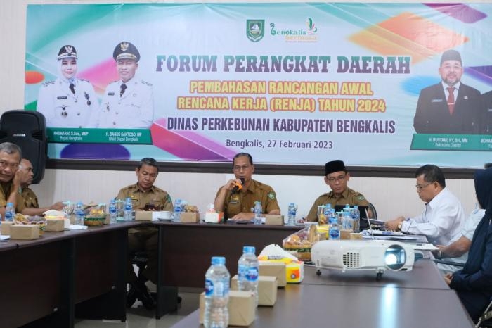 Forum Perangkat Daerah, Dinas Perkebunan Bahas Renja 2024