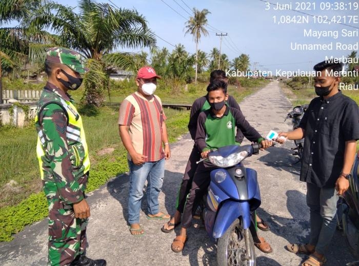 Serka Eri Efrianto : Warga Harus Disiplin Ikuti Prokes