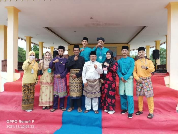 Mahasiswa KKM STIE Syariah Bengkalis, Ikut Sukseskan HUT Kabupaten Lingga Ke - 18