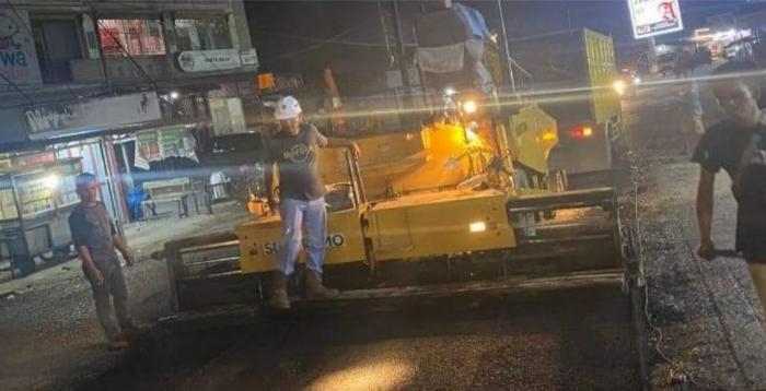 Instruksi Bupati Bengkalis, Dinas PUPR Langsung Perbaiki Ruas Jalan Mawar Kecamatan Mandau