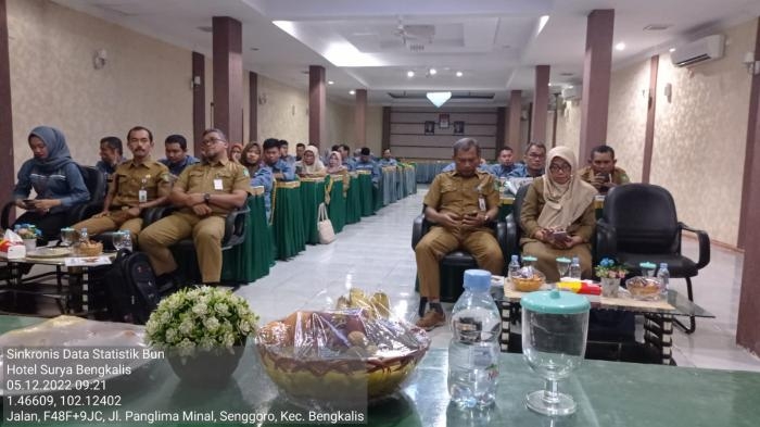 Dinas Perkebunan Bengkalis Gelar Rakor dan Penginputan Data Statistik Perkebunan 