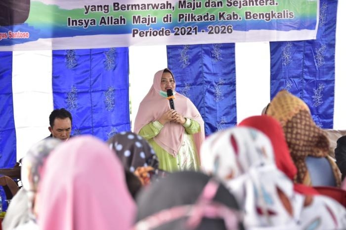 Emak-emak Siap Menangkan KBS di Pilkada Bengkalis