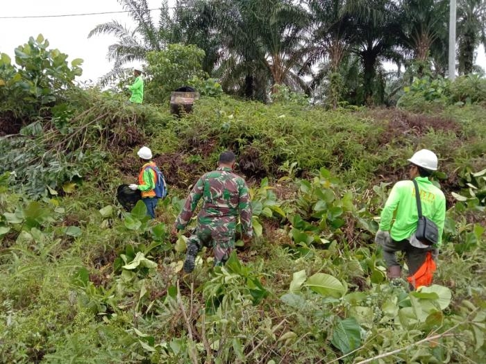 Anggota Koramil 09/Minas Kembali Mengelar Patroli Wilayah
