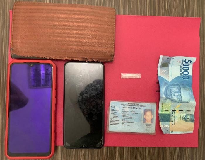 Satnarkoba Polres Bengkalis Ringkus Dua Kurir Sabu Beserta Barang Bukti