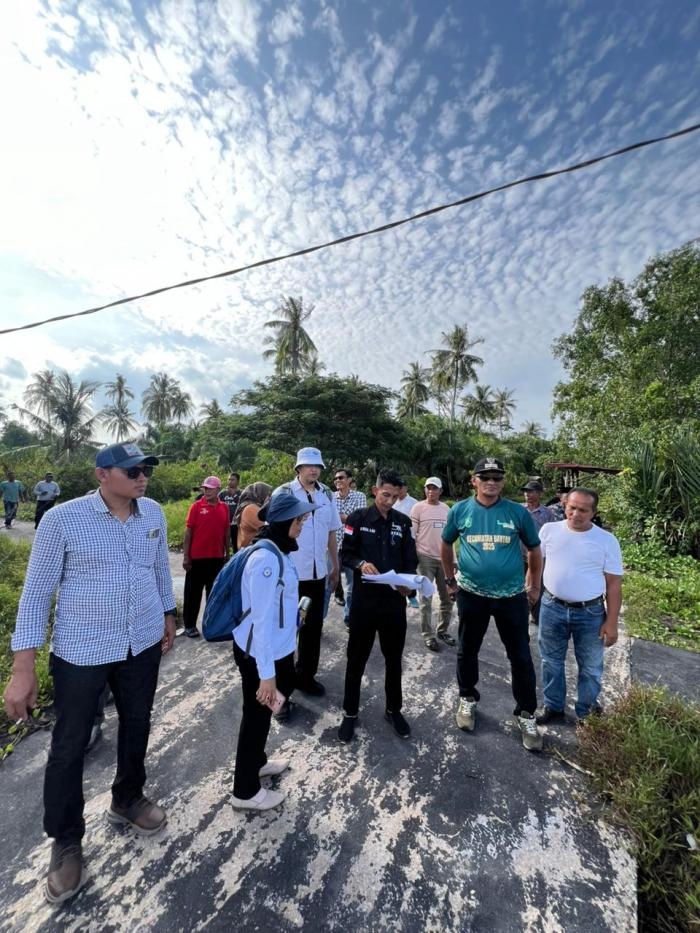 Tim Verifikasi KKP RI Gelar Monitoring di Desa Pambang Pesisir 