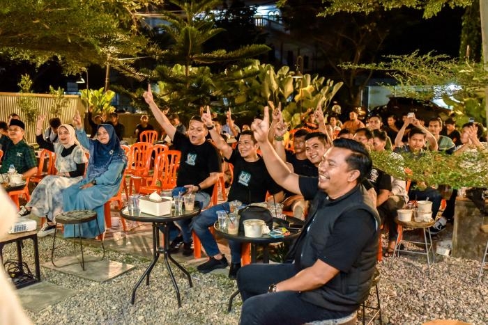 Koalisi Bermarwah Kab.Bengkalis Siap Menangkan Abdul Wahid-SF Hariyanto