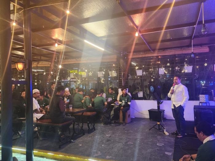 Temui Relawan Rohil, Cagubri Abdul Wahid Sampaikan Program