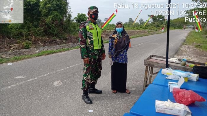 Putus Mata Rantai Covid 19, Serma Kamidi Terapkan Operasi Yustisi