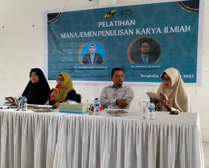 Tingkatkan Pengetahuan Mahasiswa, STIE Syariah Taja Manajemen Penulisan Karya Ilmiah 