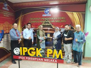 Ketua STIE Syariah beserta Rombongan Lakukan Kunker ke IPGK Perempuan Melayu Melaka