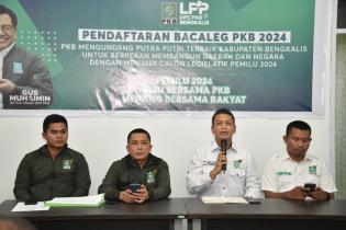 DPC PKB Bengkalis Buka Pendaftaran Bacaleg Pemilu 2024, dan Pendaftaran Tanpa Biaya