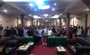 Rakor Bersama Ratusan Kawan KBS, Kasmarni Ingatkan Politik Santun