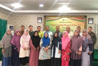 Penguatan Pengabdian Berbasis Riset, STIE Syariah Taja Seminar Nasional 