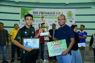 Syahrial Resmi Tutup Turnamen Futsal MAN 1 Bengkalis Cup Championship 2019