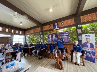 Ketua DPD Partai Demokrat Riau Agung Nugroho Lakukan Kunker ke Negeri Junjungan 